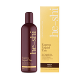 Express Liquid Tan bottle and outer box on white background