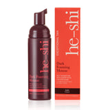 Image of Dark Foaming Mousse bottle and outer box on white background