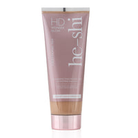 Tube of He-Shi HD Wonder Glow Instant Tan on a white background