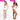 Before and after comparison of a woman wearing a white swimsuit on a plain background.