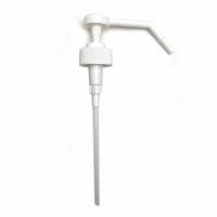 image of Skinician ribbed reach lotion pump on white background