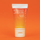 Tube of Skinician Pro-Radiance Enzyme Peel on an orange background