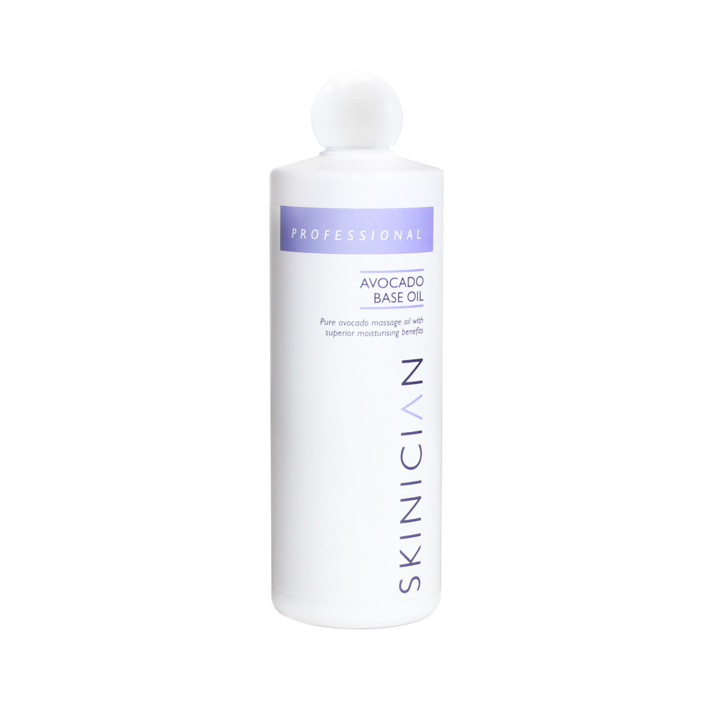 Skinician Avocado Base Oil bottle on a white background