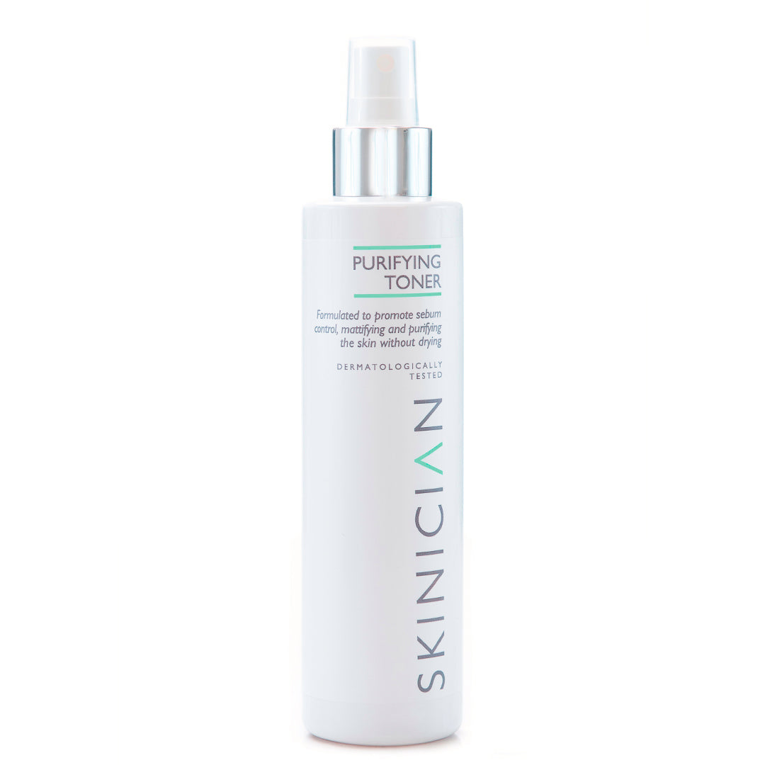 Image of Skinician Purifying Toner bottle on white background