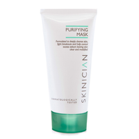Tube of Skinician Purifying Mask on a white background
