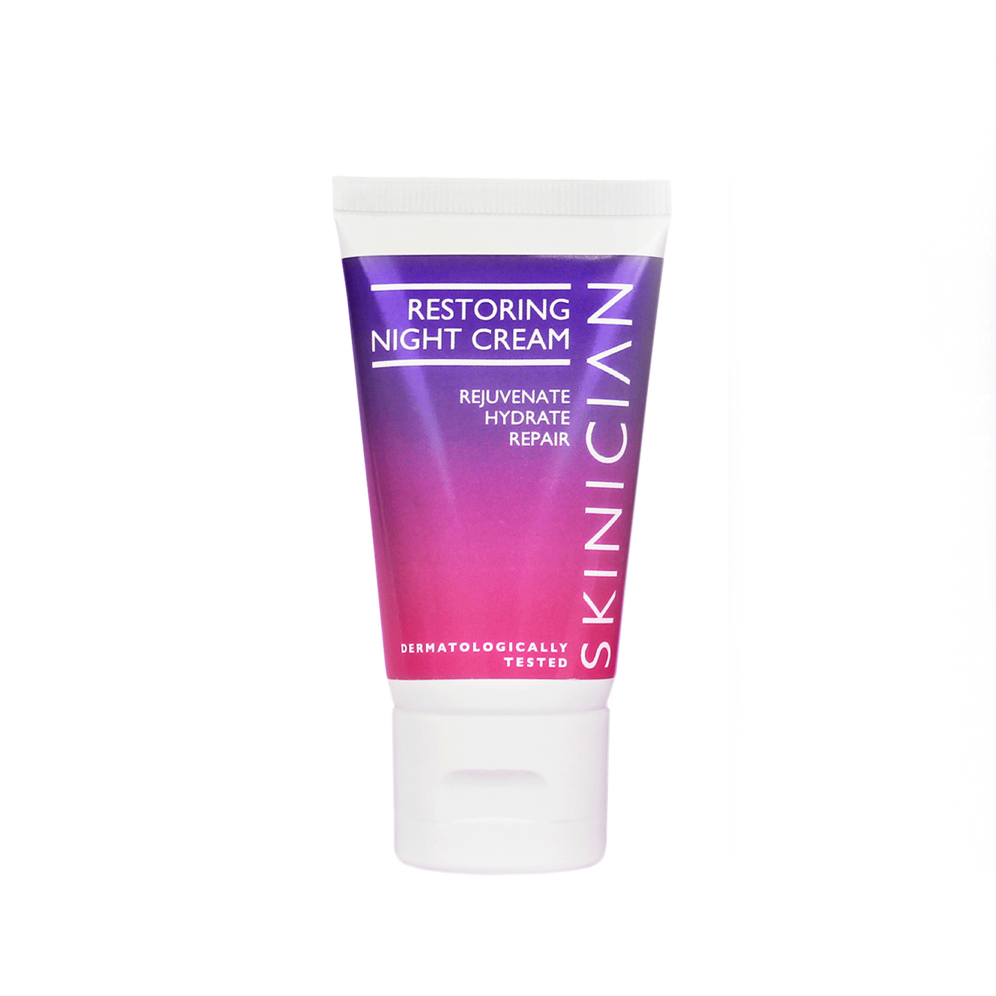 Restoring Night Cream by Skinician on a white background