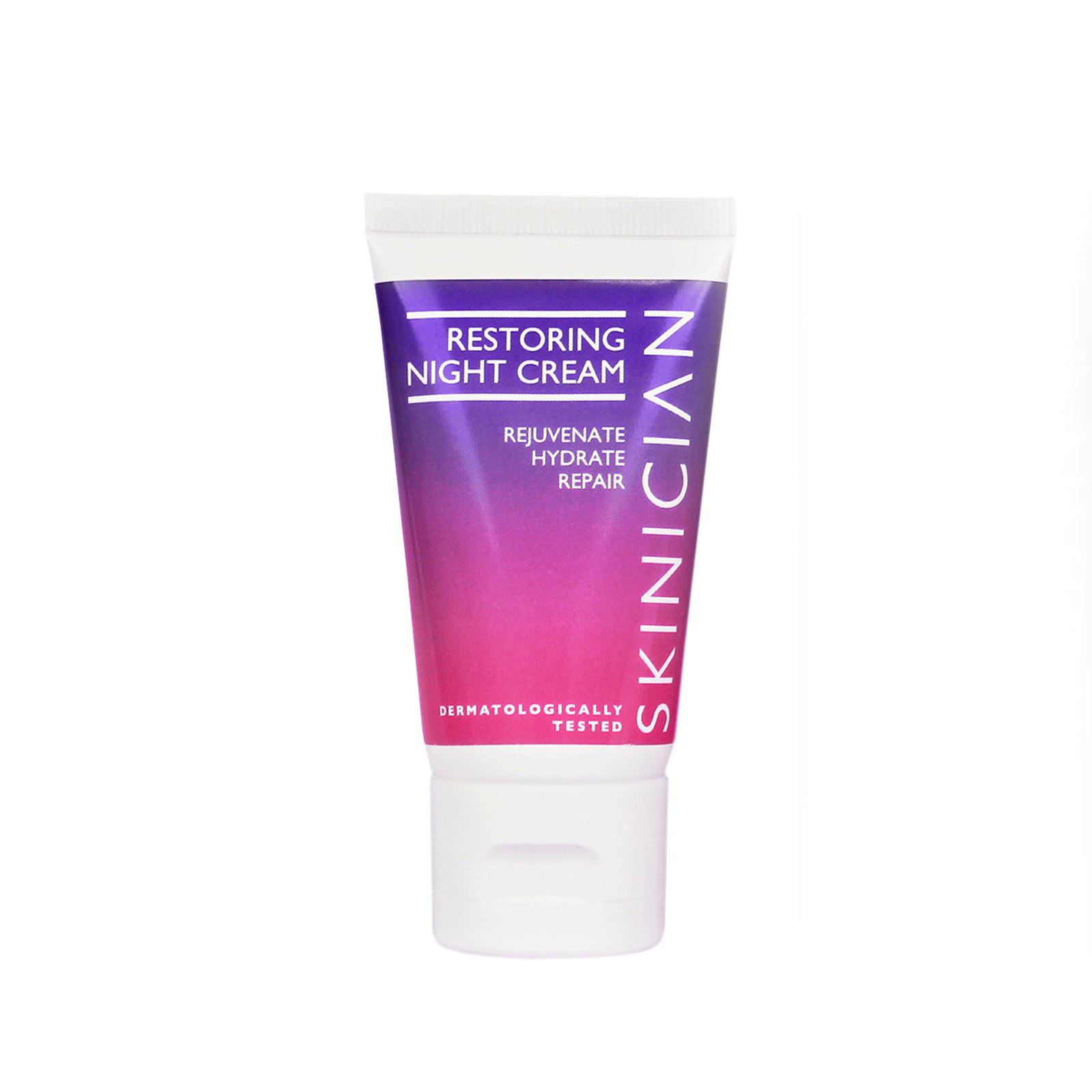 Restoring Night Cream by Skinician on a white background