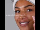 A youtube video of a lady opening the box and applying the purifying mask to her face.
