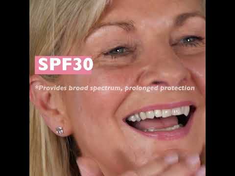 Video of woman applying Time Delay Day Cream