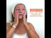 Video showing application of SKINICIAN Pro-Radiance Enzyme Cleanser