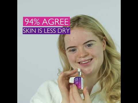 Video showing Skinician Hyaluronic Elixir benefits, application and stats from clinical trials